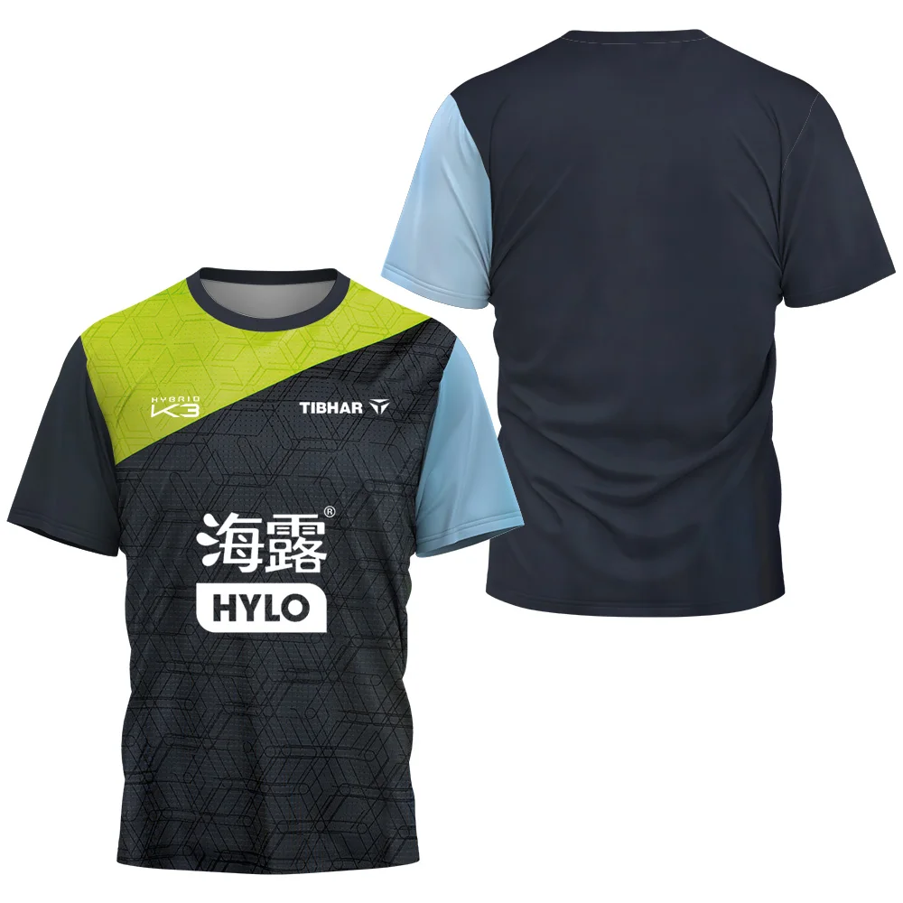 Футболка мужская для настольного тенниса быстросохнущая дышащая