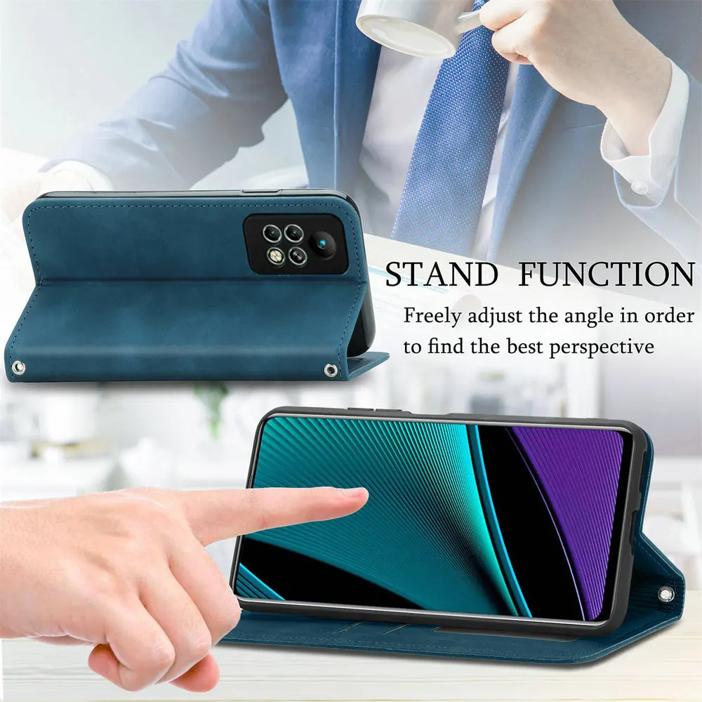 for infinix note 11 pro luxury case smooth wallet leather book shield infinix note11 case note 11pro flip cover phone shockproof free global shipping