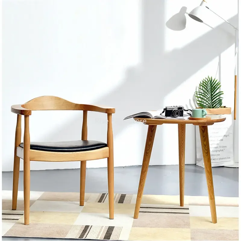 

Современные деревянные обеденные стулья, подлокотники для кухни, деревянные стулья, кожаные роскошные Muebles Para El домашняя уличная мебель MZY