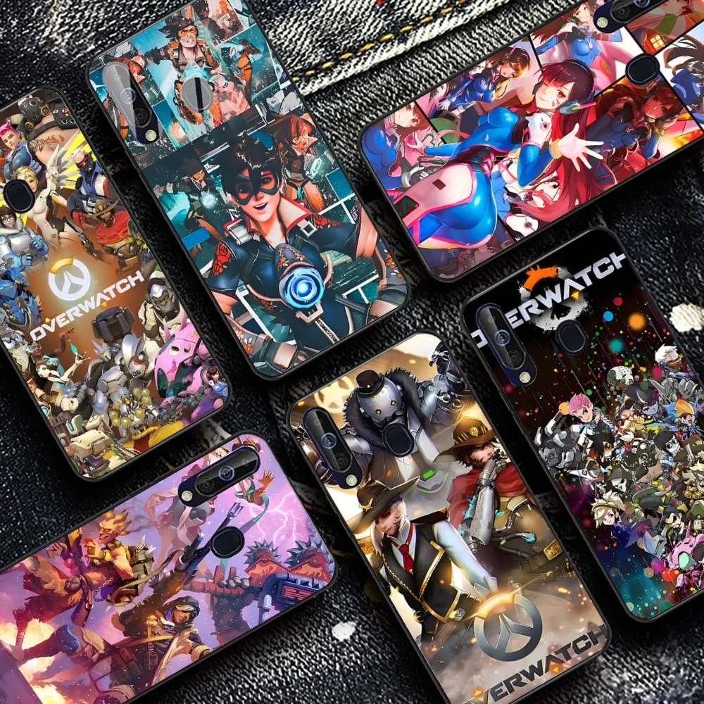 Игровой коврик для мыши O-Overwatch чехол Samsung A 10 11 12 13 20 21 22 30 31 32 40 51 52 53 70 71 72 73 91