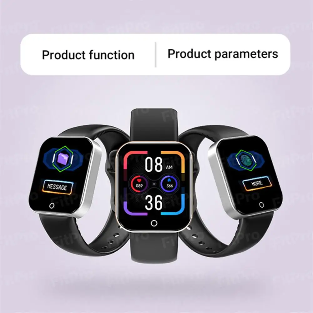 Men Multi Function I7 Smart Watch Heart Rate Sleep Fintess Tracker Digital Bracelet Compatible For Ios8.0 Android 4.4 Above