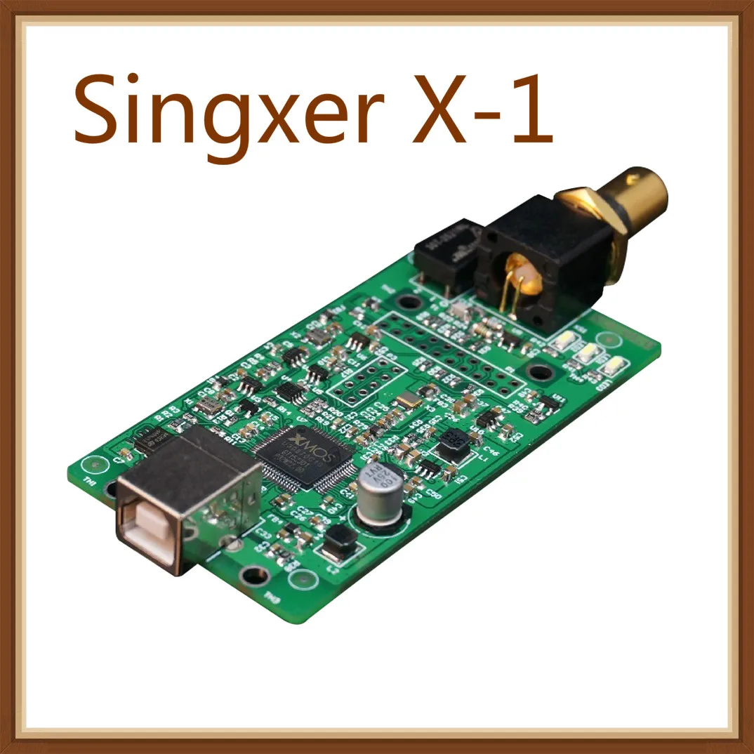 Аутентичный модуль цифрового интерфейса Singxer X-1 XU208 XMOS USB-интерфейс U8