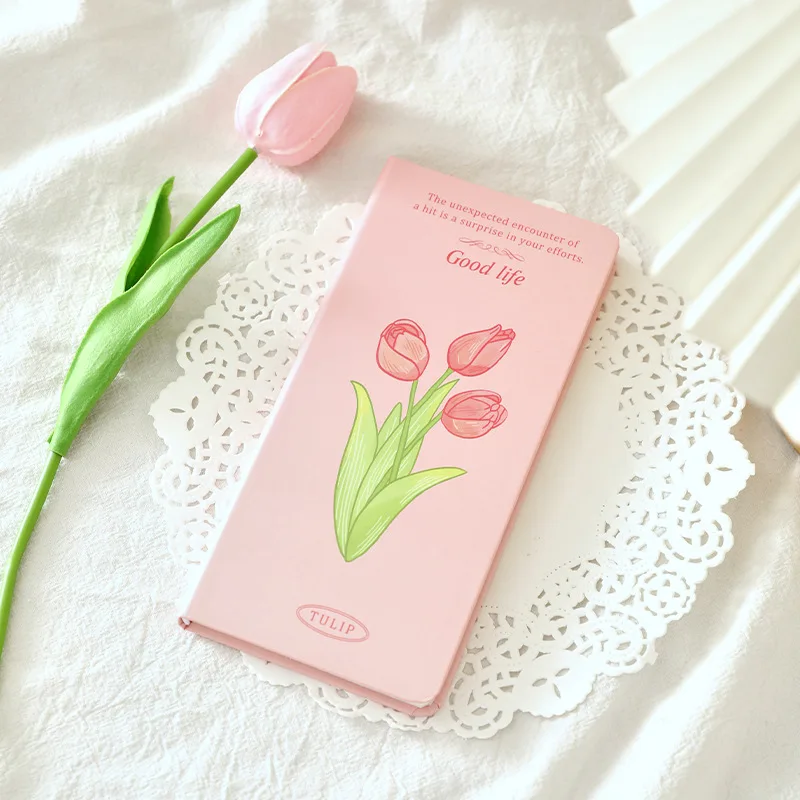 

Ins Tulip Planner Notebook Kawaii Budget Diary Journal Notepad Agenda Planner Schedule Organizer To Do List Korean Stationery