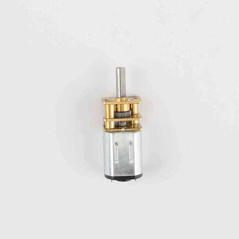 Micro для снижения скорости двигателя с полностью металлической коробкой передач, двигатель коробки передач DC 6V Электрический мотор коробки передач для умных игрушек