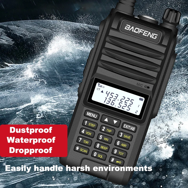 

Walkie Talkie Rechargeable Long Range Portable Wireless Intercom A58S for Outdoor Adventure Hunting Military Enthusiast UV5R