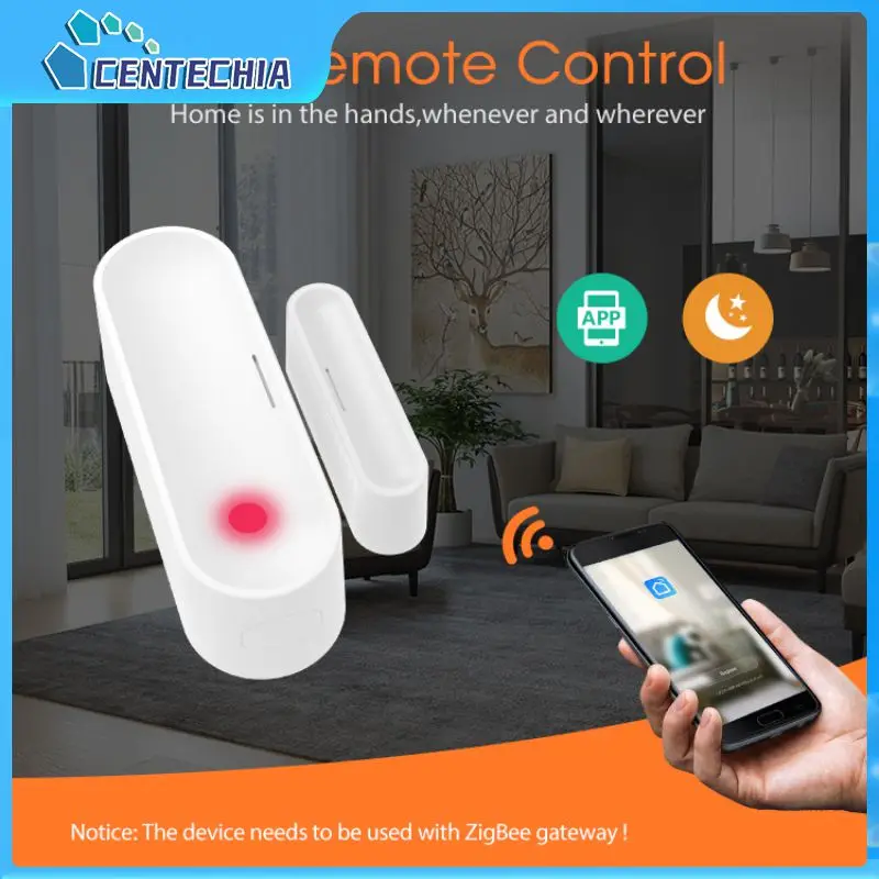 

Zigbee Door Window Sensor Mini Tuya Wireless Connection Door Sensor Door Opened Or Closed Detecter With Alexa Google Home Alarm