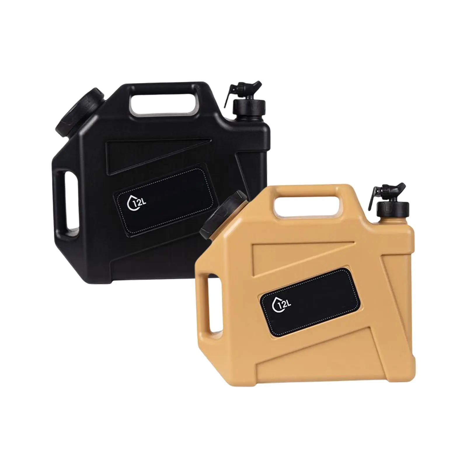 

Water Storage Tank 3.17Gallon Water Container with Faucet Bottle Large Capacity for Tourism