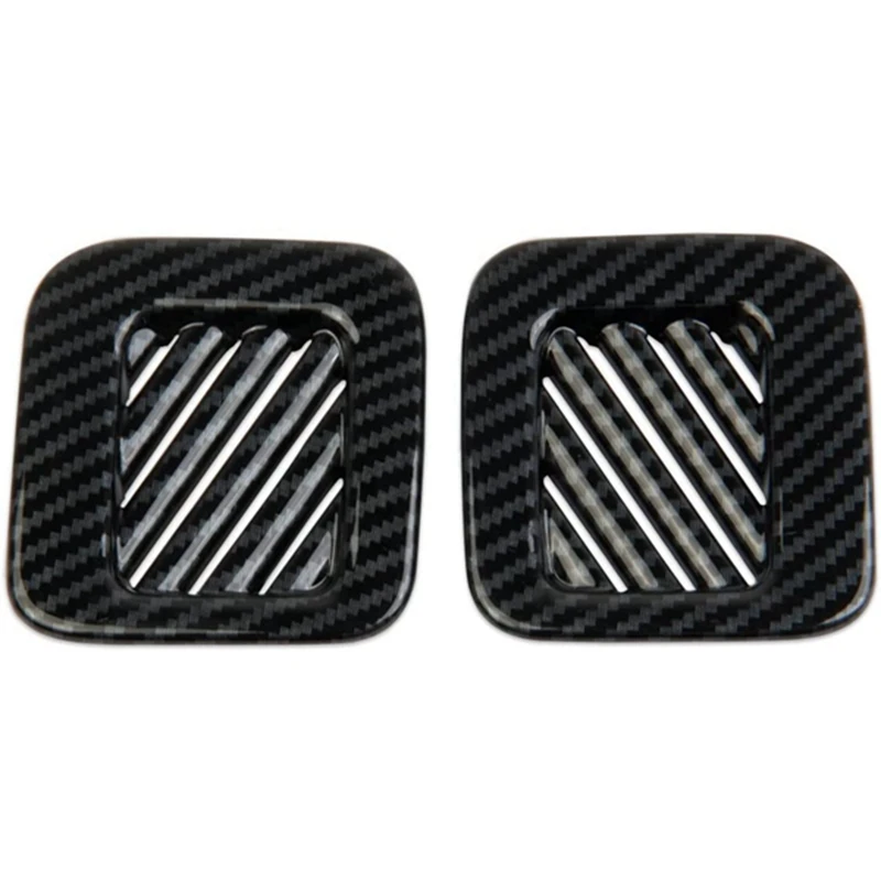 

Боковая крышка для вентиляционного отверстия приборной панели переменного тока, отделка для аксессуаров Ford Maverick 2022, углеродное ABS-волокно