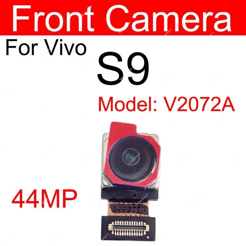 Фото Передняя камера для селфи для Vivo S7 S9 S10 S10 Pro V2020A V2072A V2121A, маленькая фронтальная камера, гибкий кабель, детали №3