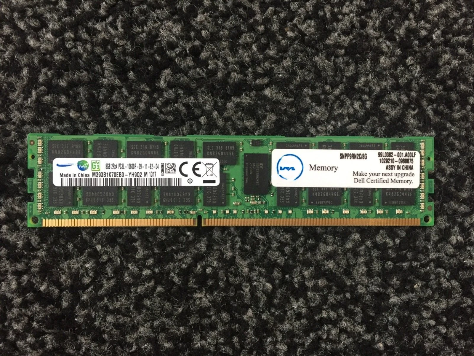 

RAM PowerEdge R410 R510 R610 R710 R910 server memory 8G 1333 REG