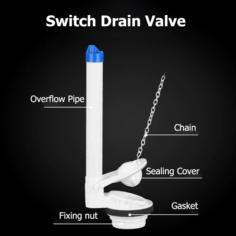 Комплект для замены бачка унитаза впускной клапан бака двойной сливной смыва