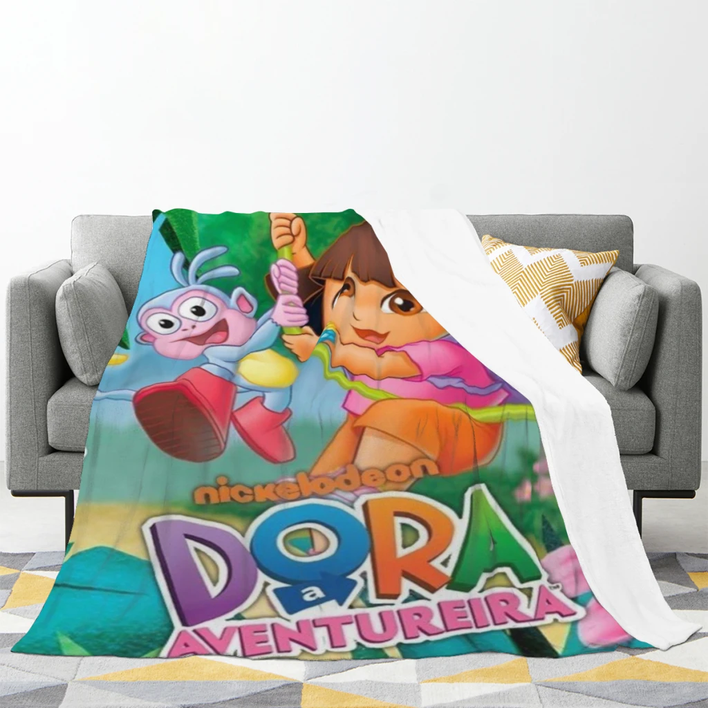 Удобное фланелевое одеяло D-oraa Adventure мягкие наборы одеял для дивана теплые