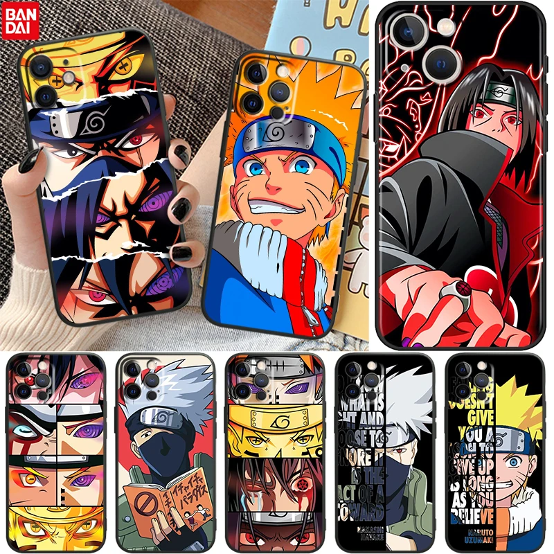

Anime NARUTO Orochimaru For Apple iPhone 13 12 11 Pro Max Mini XS Max X XR 6 7 8 Plus 5S SE 2020 TPU Soft Black Phone Case Capa