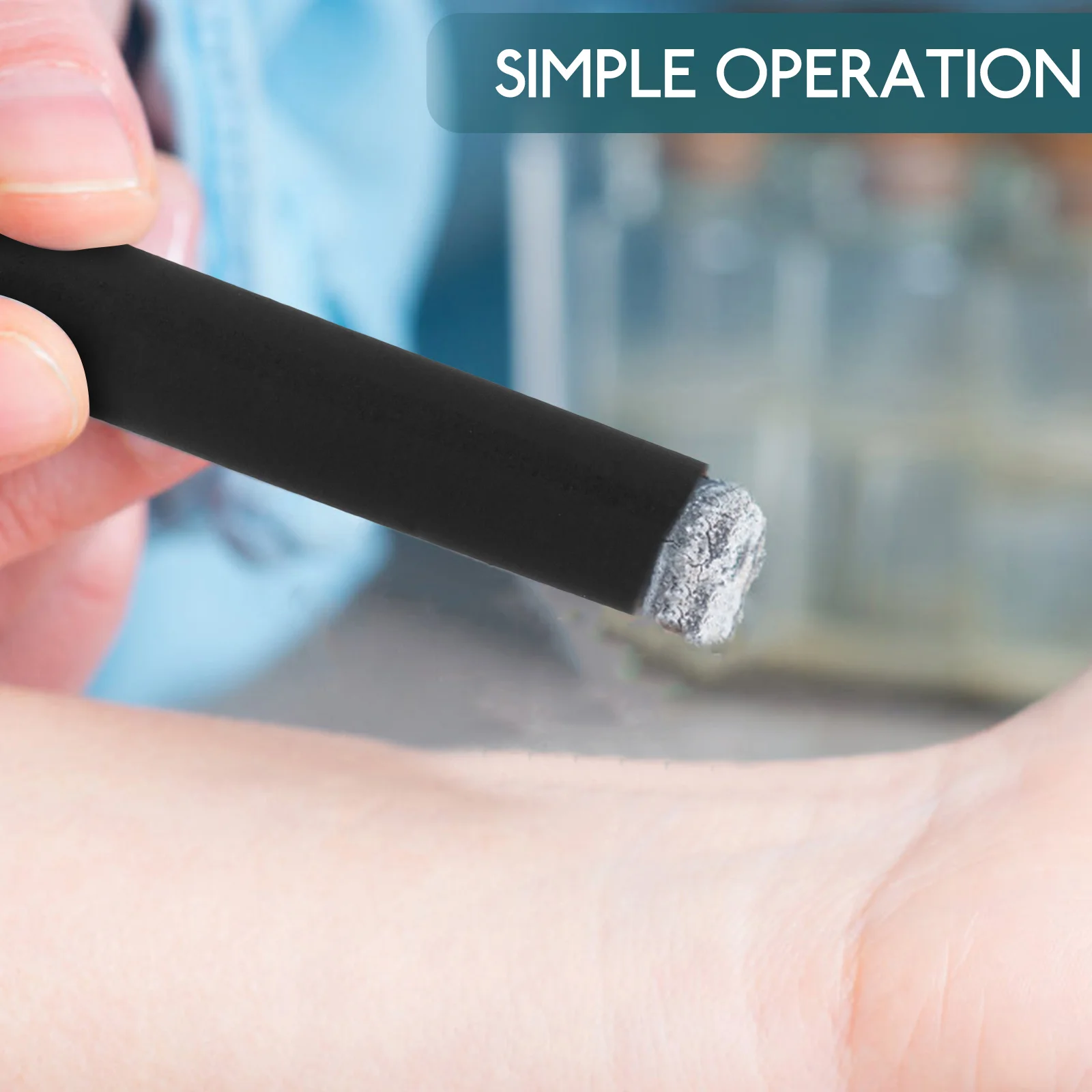 10 шт. 12x12 см бездымные рулоны моксы палочки ручной работы бар для прижигания