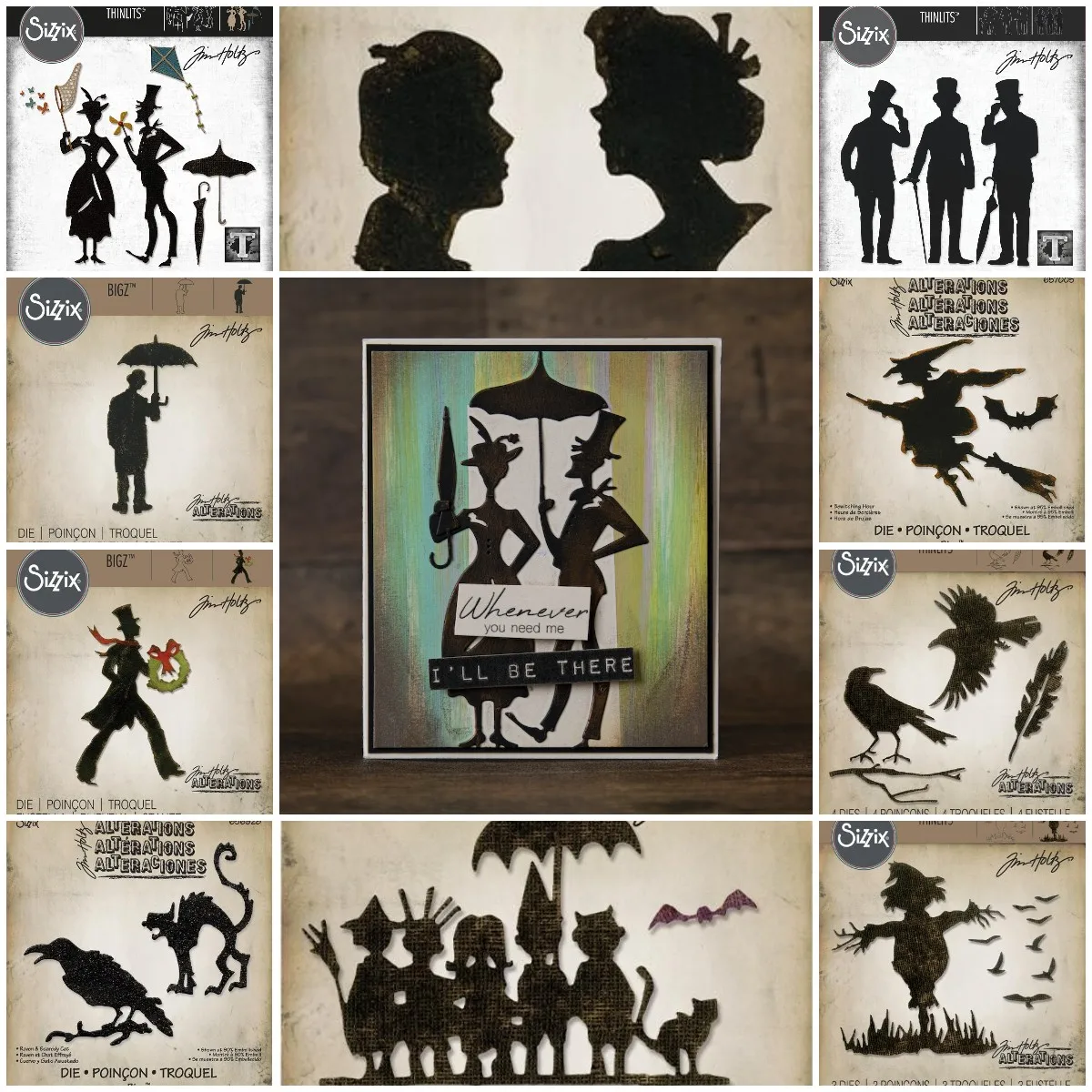 

Lovers and Raven & Scaredy Cat Metal Cutting Die Technology Card Making Template Manual DIY 2023 New