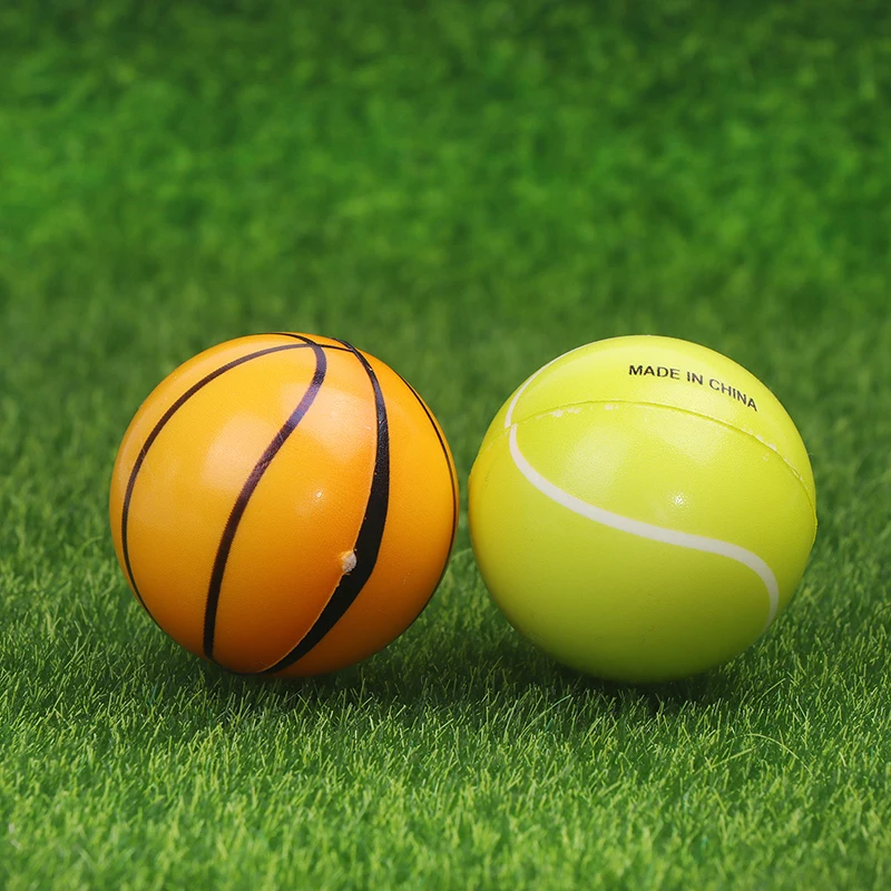 

45MM Solid PU Sponge Ball Infant/Toddler Hand Grab Puzzle Pressure Toy Ball Pinch Pressure Relief Grip Ball