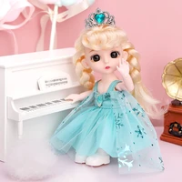 16 cm tonle barbie princess girls kids toys mini small doll kids over home gift box ornament girls toys