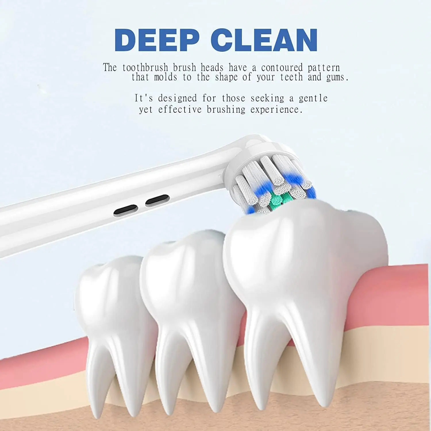 Запасные насадки для электрической зубной щетки Oral B