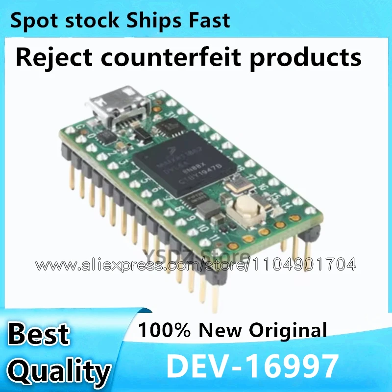 Фото 1 шт./лот, новая оригинальная плата разработки HK Teensy 4.0 DEV-15583 DEV-16997 ARM Cortex-M7 600 МГц IMXRT1060, в наличии, быстрая доставка №1