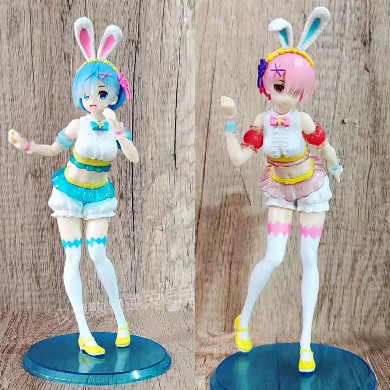 

Аниме Re Life In A другой мир от Zero Remu Ramu Bunny стоя ПВХ экшн-фигурка Коллекционная модель кукла игрушка 23 см