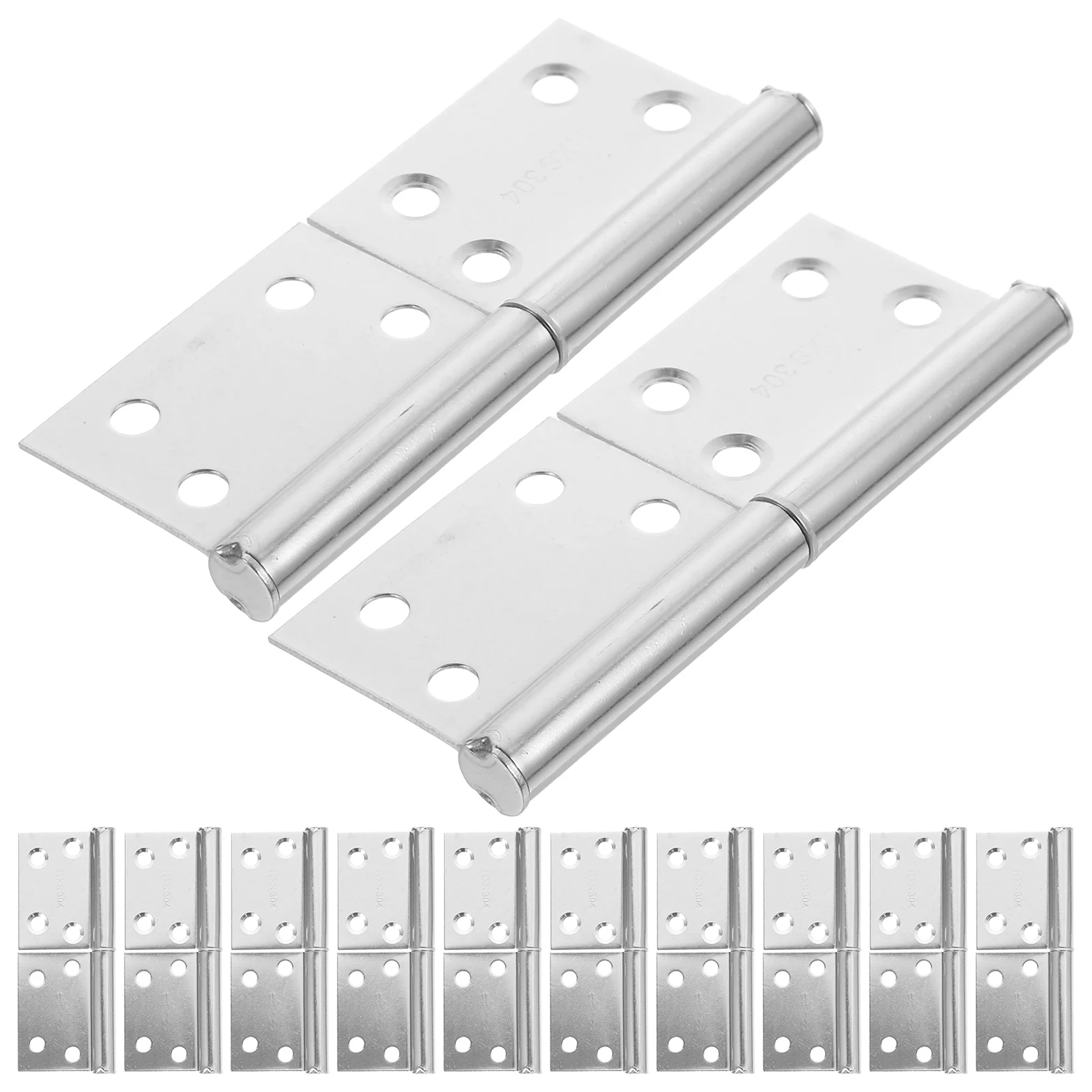 

6 Pairs Lift Hinges Door Installation Kit Heavy Duty Small Interior Stainless Steel Outdoor