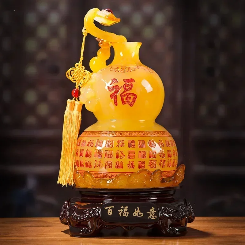 Нефритовая стеклянная статуэтка Ruyi