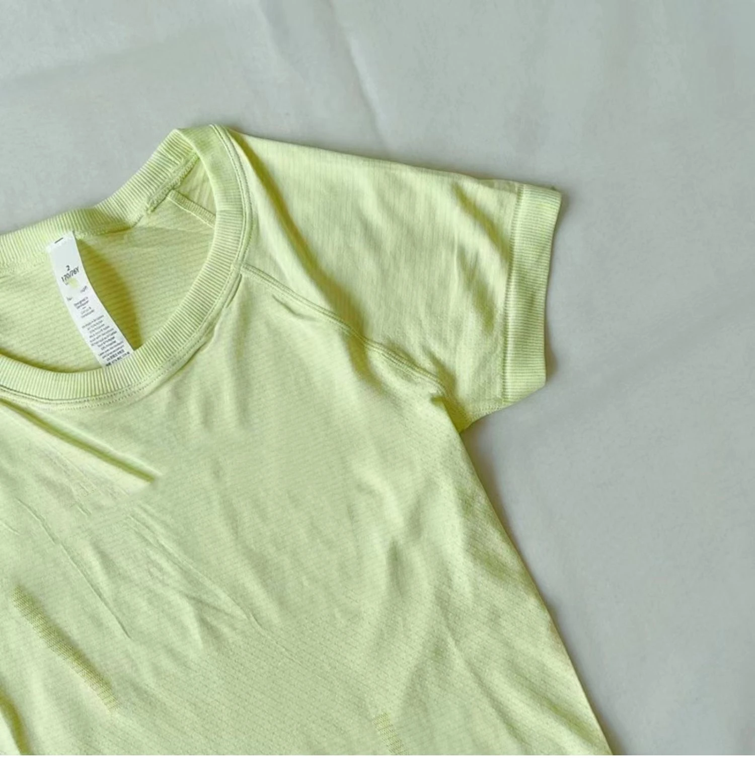 Lulu Yoga T-shirt 2.0 Women Knitting Sports Short Sleeve Quick Dry Crew Neck Swiftly Gym T-shirt Tights Jogging Fitness Clothes