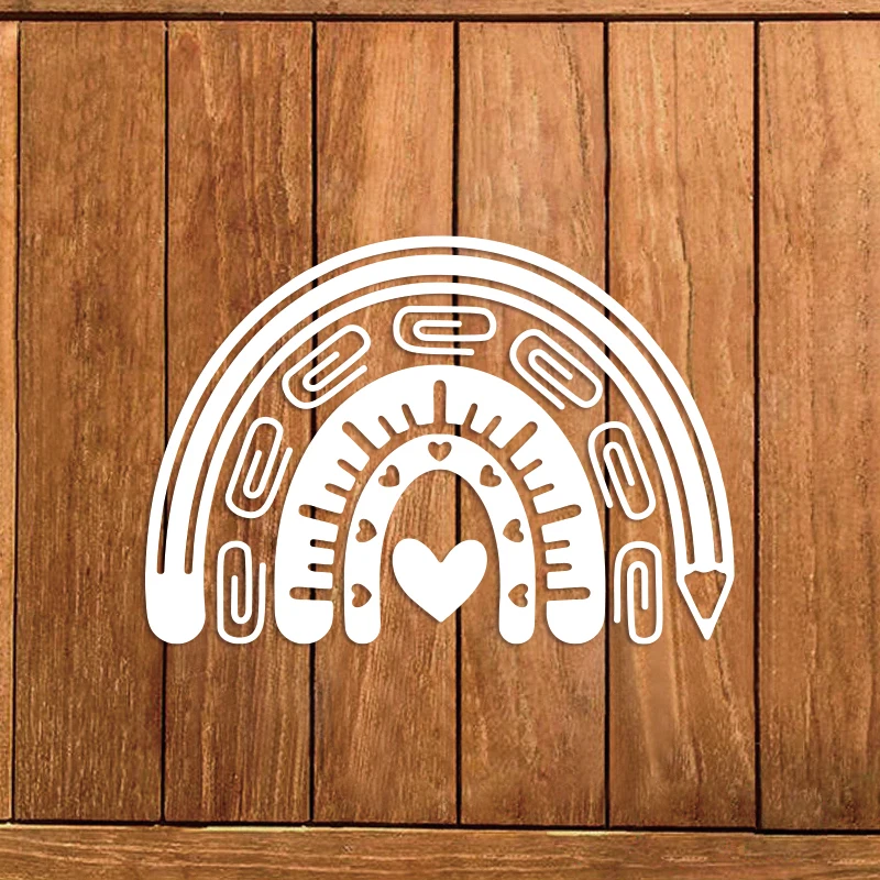 Металлические штампы для скрапбукинга Love Heart Rainbow