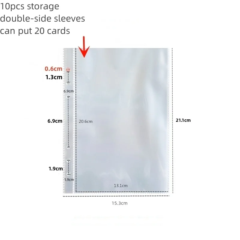 

Сменные рукава для карт 10 шт.