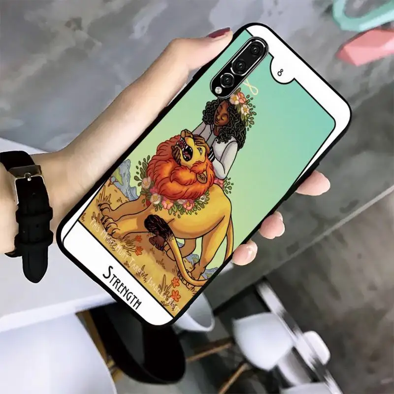 Чехол для телефона с изображением свирепного Тигра Huawei G7 G8 P7 P8 P9 P10 P20 P30 Lite Mini Pro P