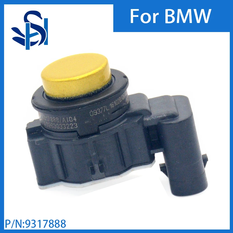 9317888 датчик парковки радарная система PDC цвет золотой для BMW Прямая поставка