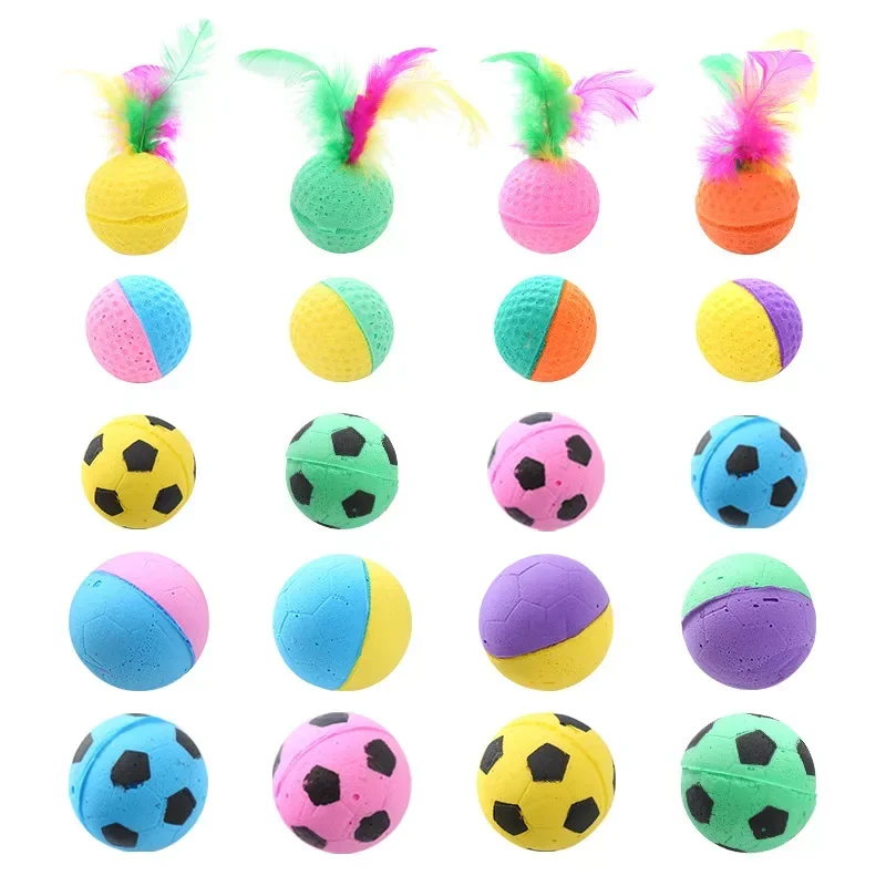 Игрушка для кошек мяч из латекса и пены интерактивная игра Чейз игрушка котят
