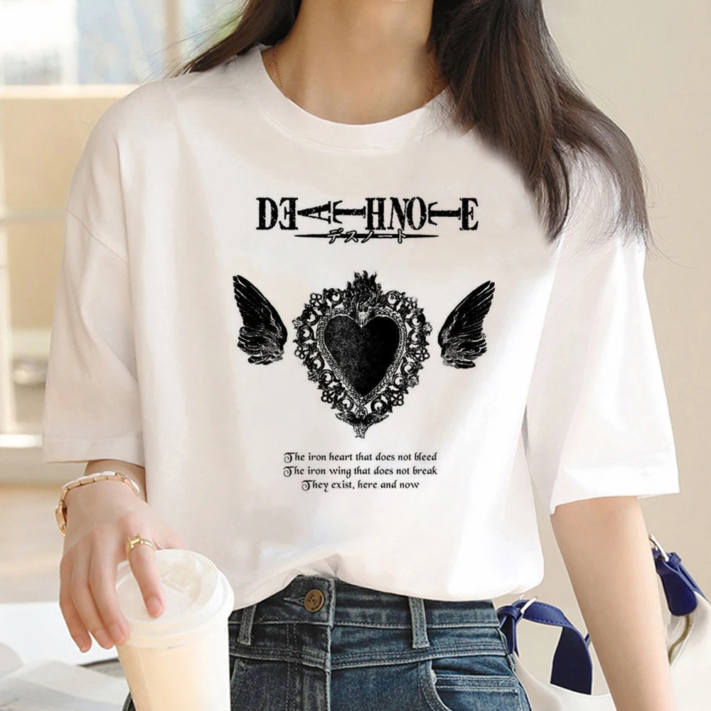 

Футболка женская летняя с рисунком из аниме «Death Note»