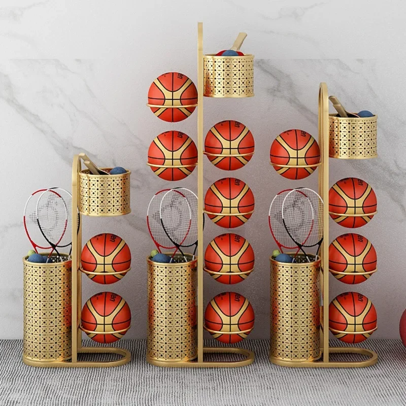 Качество! Напольная баскетбольная полка для хранения металлическая корзина дома