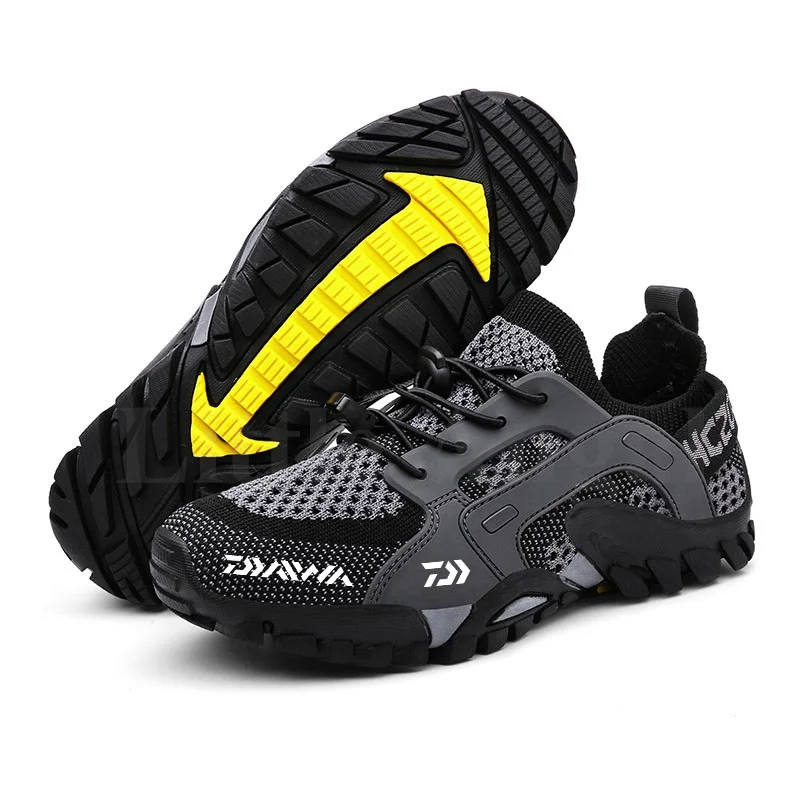 

Daiwa Outdoor Men's Breathable Running Fishing Shoes Women Riding Hiking Non-Slip Wear-Resisting Plus Size Climbing Shoes