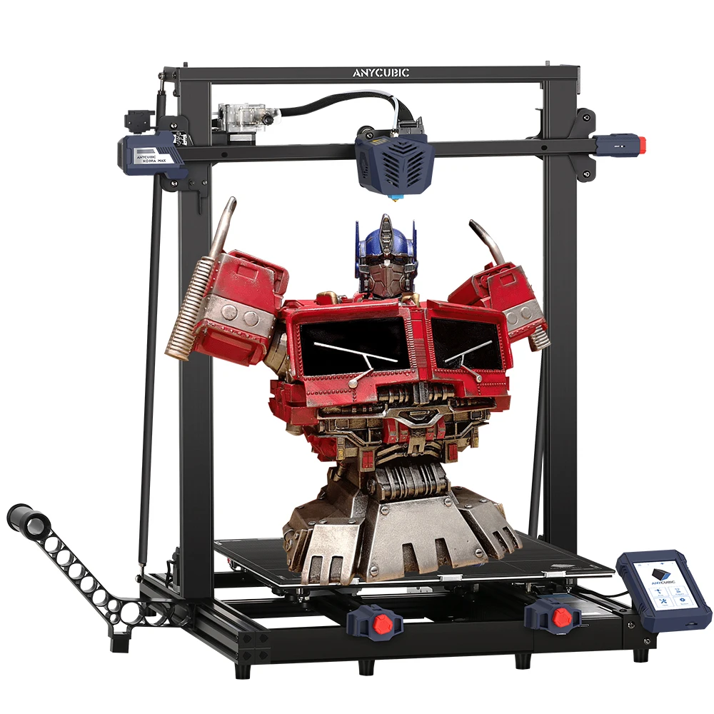 

Kobra MAX 400*400*450mm print size double screw motor 180mm/s print speed FDM 3d printer