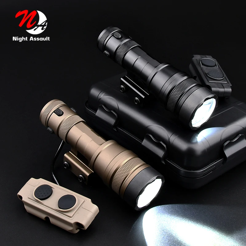 WADSN REIN Weapon Light Cloud Defensive Tactical 1000Lumen  LED White  Rifle Light Fit Picatinny Rail Hunting scout light
