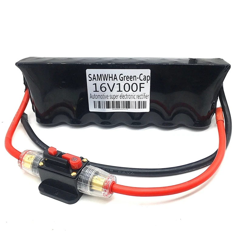 

Модуль регулирования напряжения 16V100F, стартовый выпрямитель для защиты аккумулятора от экономии топлива и регулирования напряжения