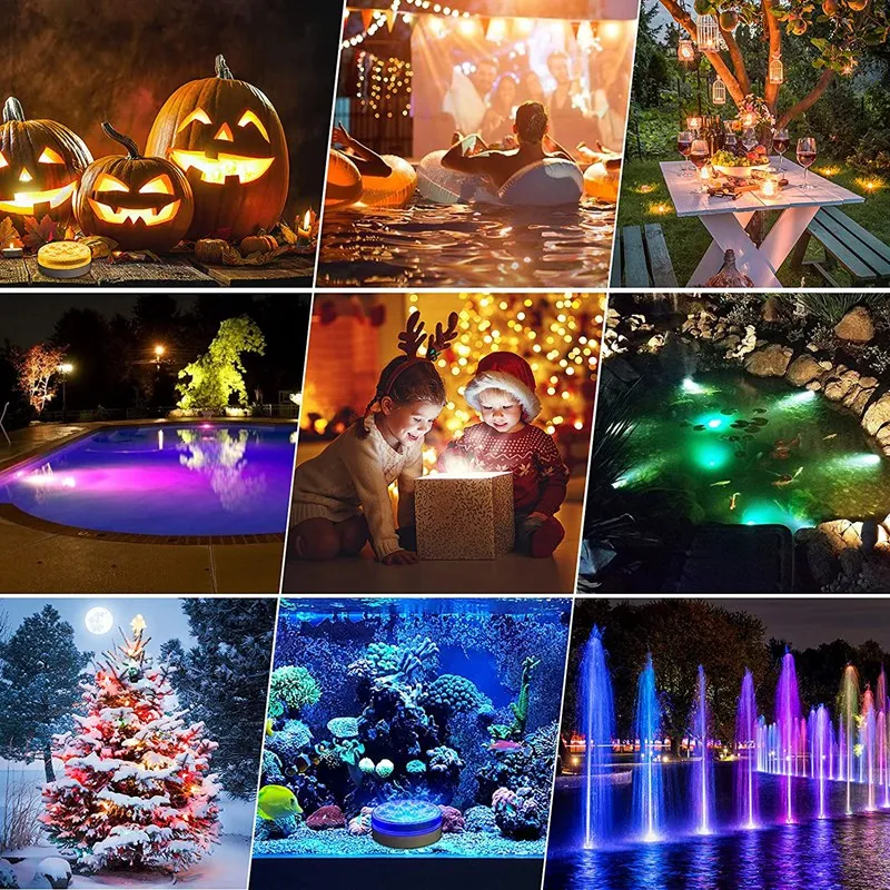 Подводный светодиодный светильник для бассейна RGB |