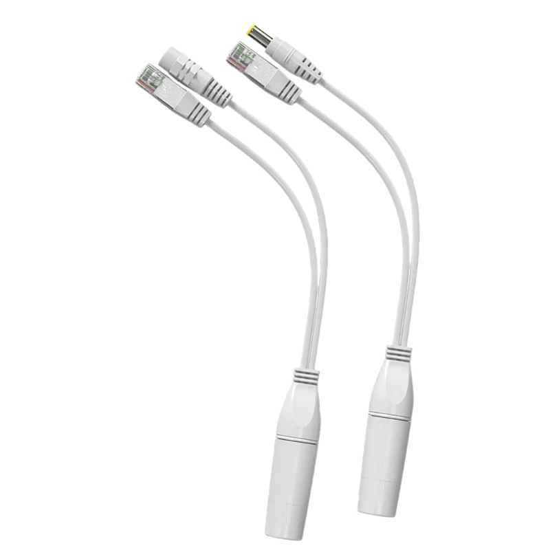 Преобразование PoE Пассивный инжектор и разветвитель для камер Простая установка