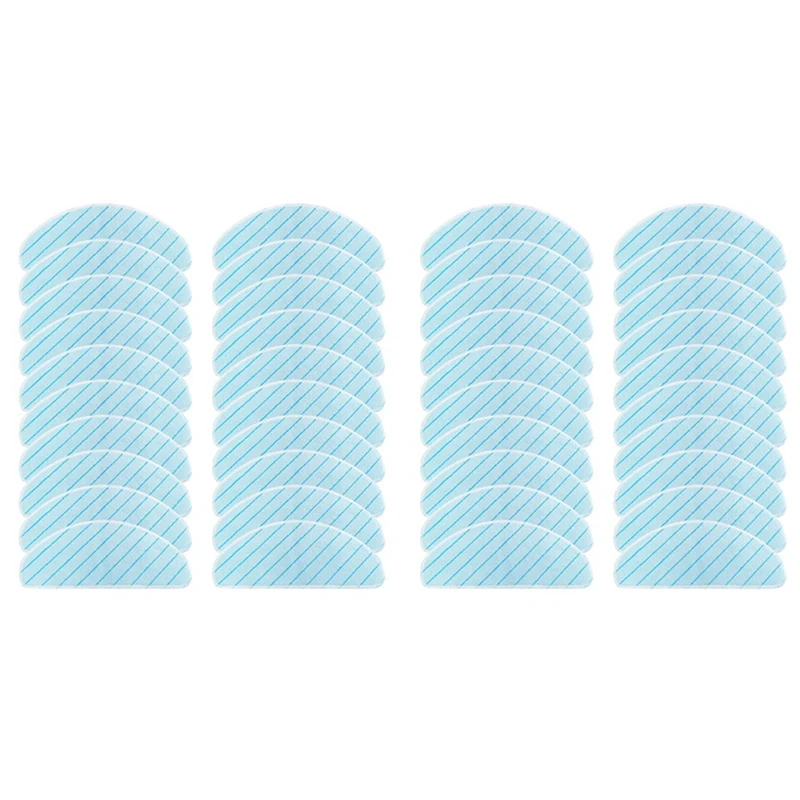 

2X Washable Mop Pads For ECOVACS DEEBOT OZMO T9 T9 Max T9 AIVI T8 Vacuum Cleaner Microfiber Mopping Cloth Rags