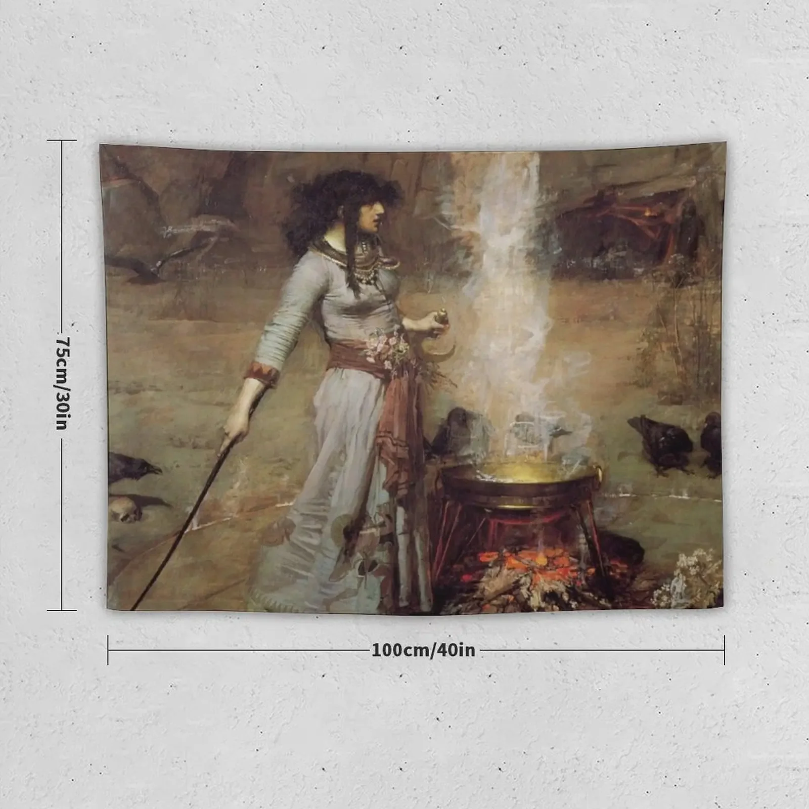 Настенный Гобелен John William Waterhouse волшебный круг украшение для дома