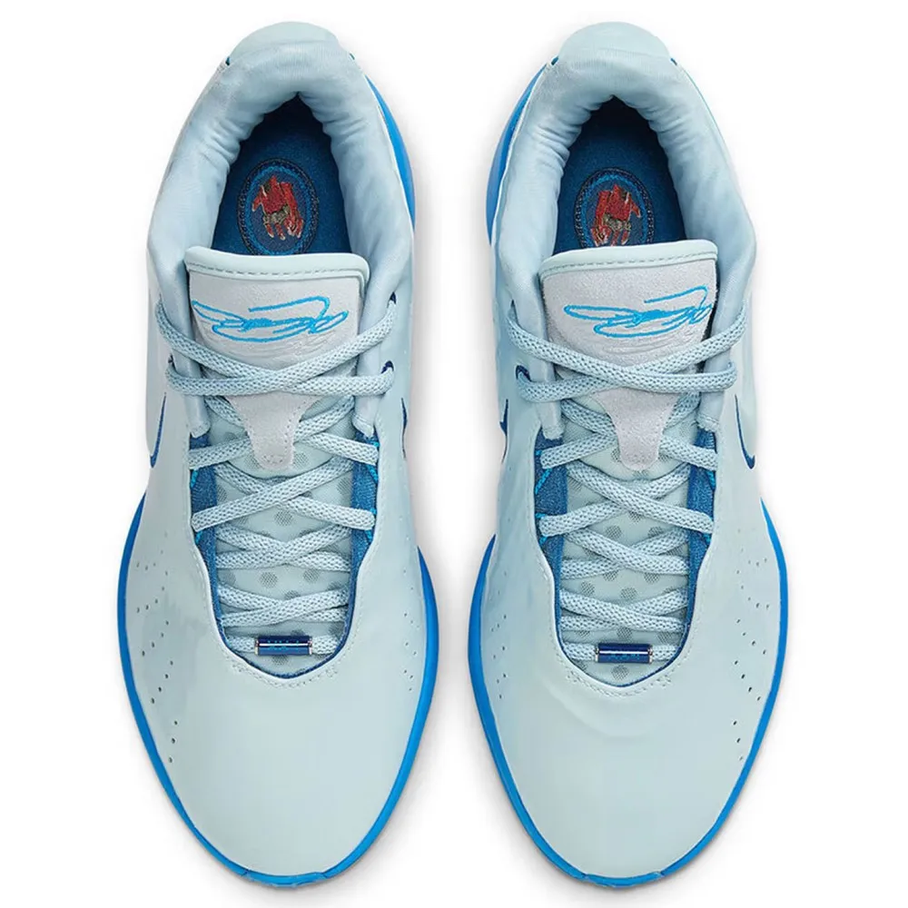 Фото Мужские низкие баскетбольные кроссовки Nike Lebron 21 EP универсального стиля, синие, FQ4146-400 №4