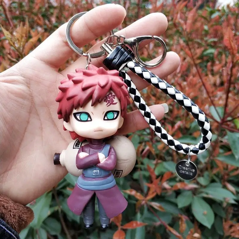 

Naruto Peripheral Pendant Doll Figurine Statue Schoolbag Car Key Ring Bags