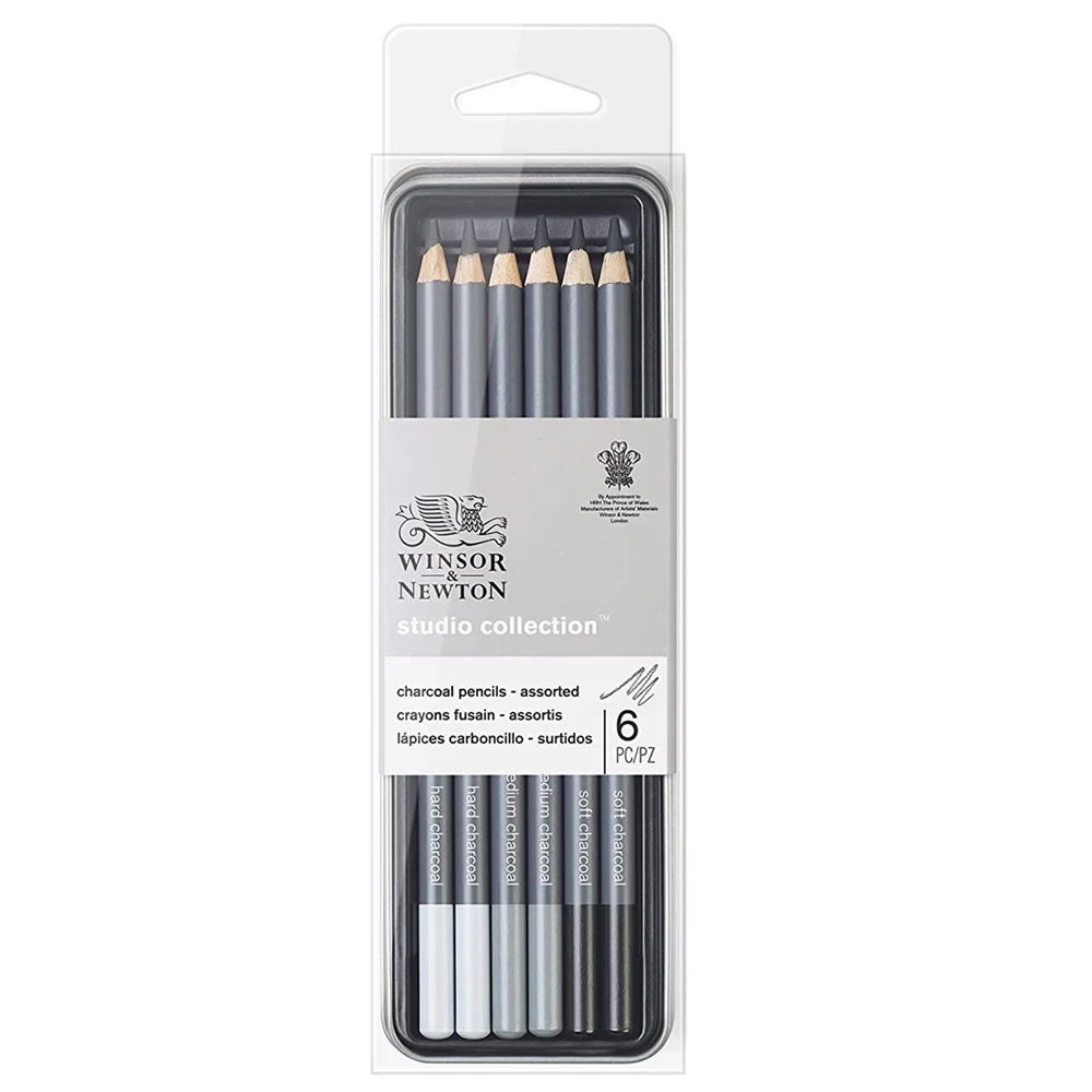 

Winsor&Newton Studio Collection Charcoal Pencils 6pcs/set