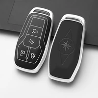 tpu car key bag for ford edge explorer fusion 2013 2016 4 buttons mustang f 150 f 450 f 550 lincoln mkz mkc 5 button