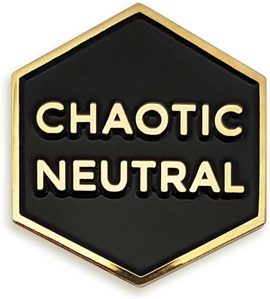 

Булавка для лацкана из нейтральной эмали Chaotic