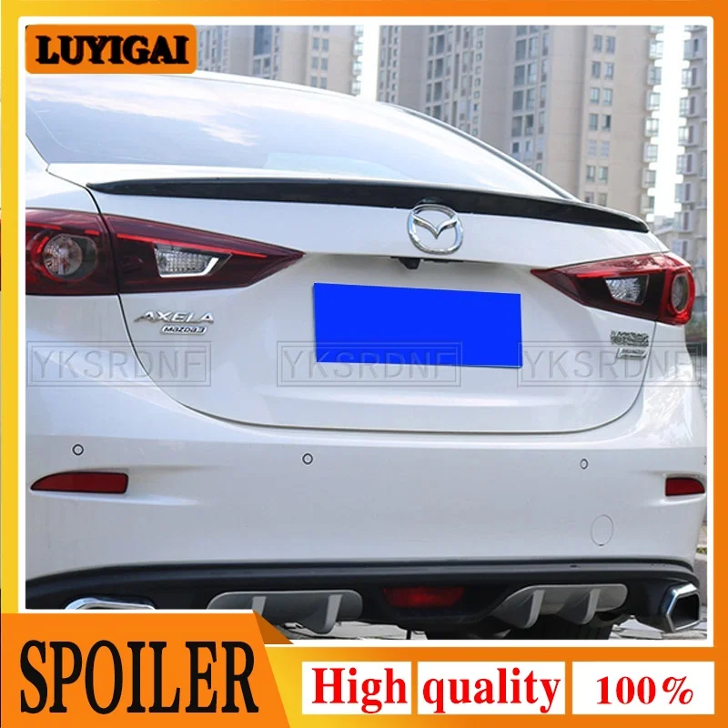 

Диффузор заднего бампера для Mazda 3 Axela 2014-2017 ABS