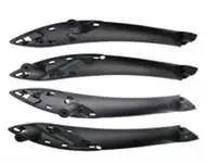 

340064 interior door handle set ON & rear (black) F30 + LCI