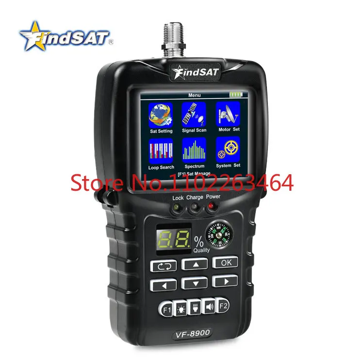 

FindSATVF-8900 HD star finder star тюнер DVB-S2 с фонариком компасом и спутником
